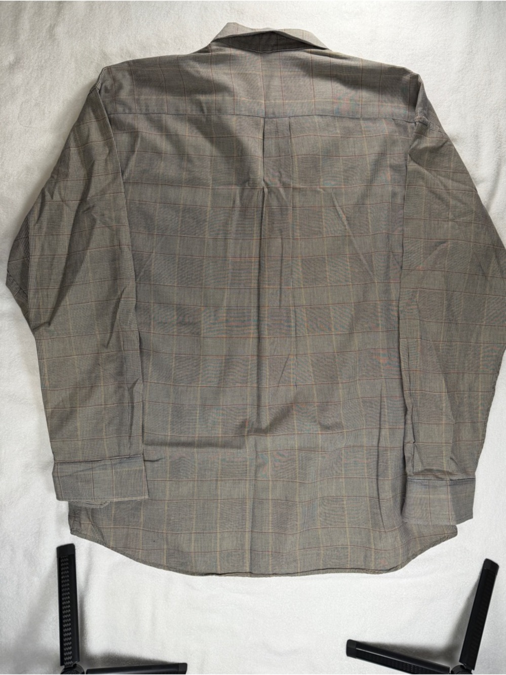 Viyella Plaid Button Down Shirt Men’s Large Preppy Classic Cotton Blend - Picture 2 of 6